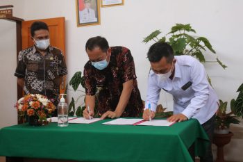 KPU dan Pemkot tandtatangani