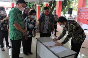 penandatanganan bantuan