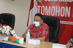 sekda tomohon pimpin rapat keasitenan