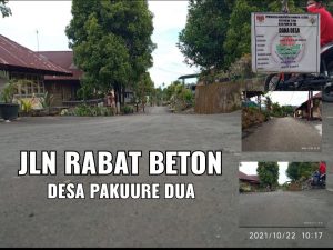 Jalan Rabat Desa Pakuure