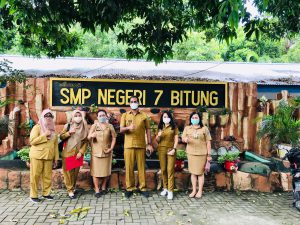 SMPN 7 Bitung ikut Adwiyata