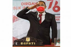 Bupati Minahasa irup hari kesaktian pancasila